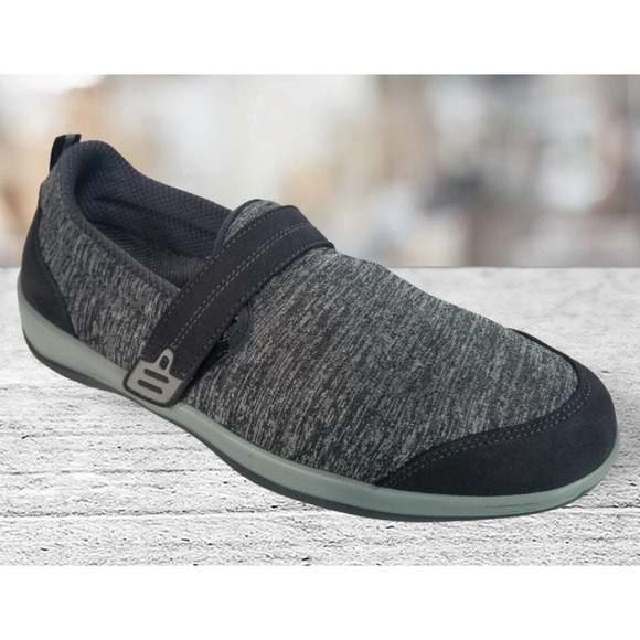 Orthofeet 822 Quincy Stretch Slip On Sneakers/Shoes Gray Women’s 9 B - Picture 8 of 14